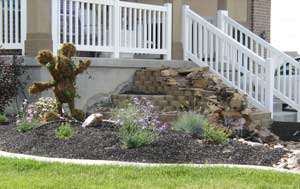 Decorative Rubber Mulch keeps playgrounds safer!